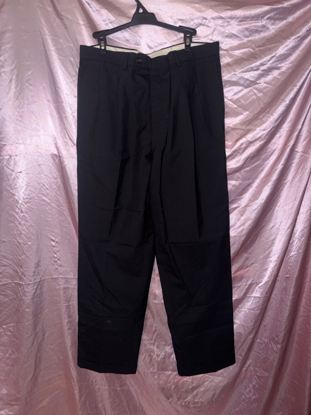 Ralph Lauren 100% wall men’s slacks total comfort, 34 waist 32L